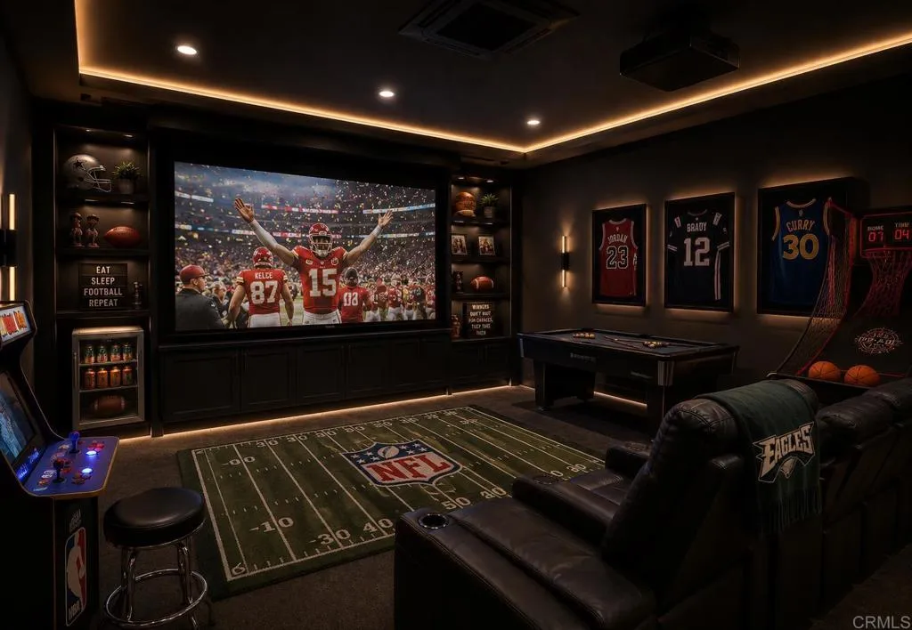 Virtual Render Sports/Game Room