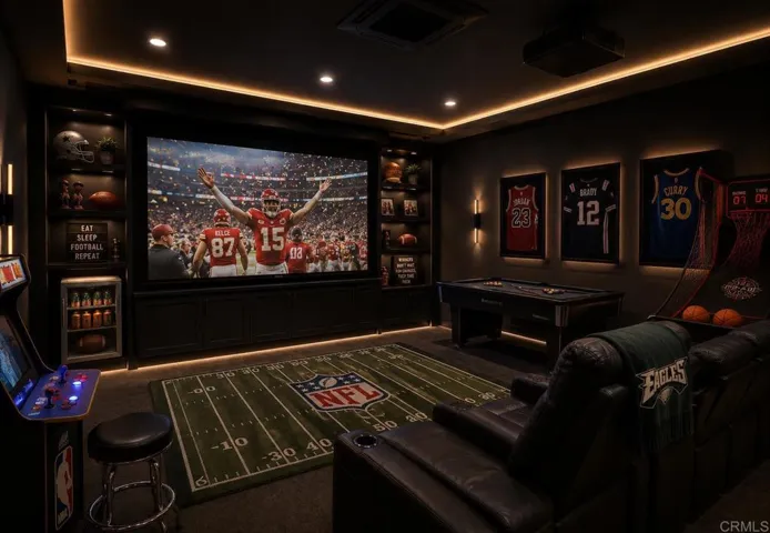 Virtual Render Sports/Game Room