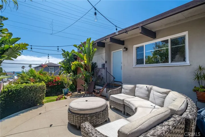 Front ocean view patio