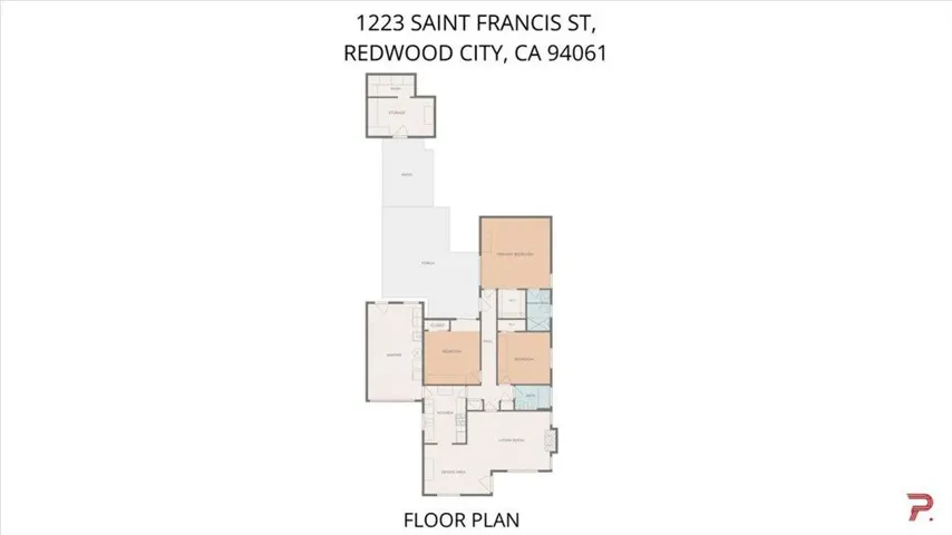 1223 Saint Francis Street, Redwood City, California 94061