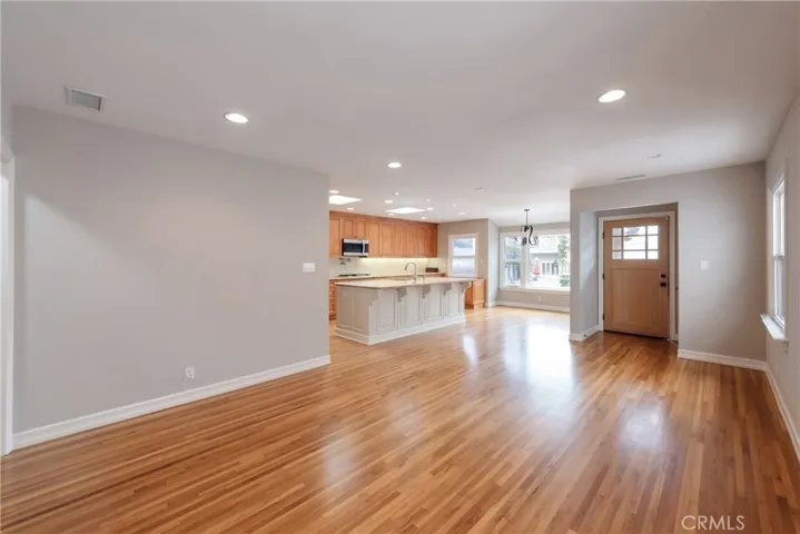 Open Floorplan with Gleaming Hardwood Floors