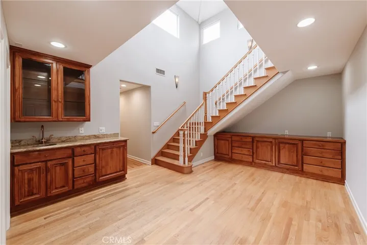 Family Room with Wetbar
