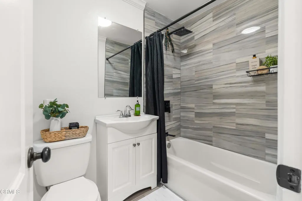 Hallway bathroom