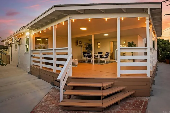 Exterior Back Veranda