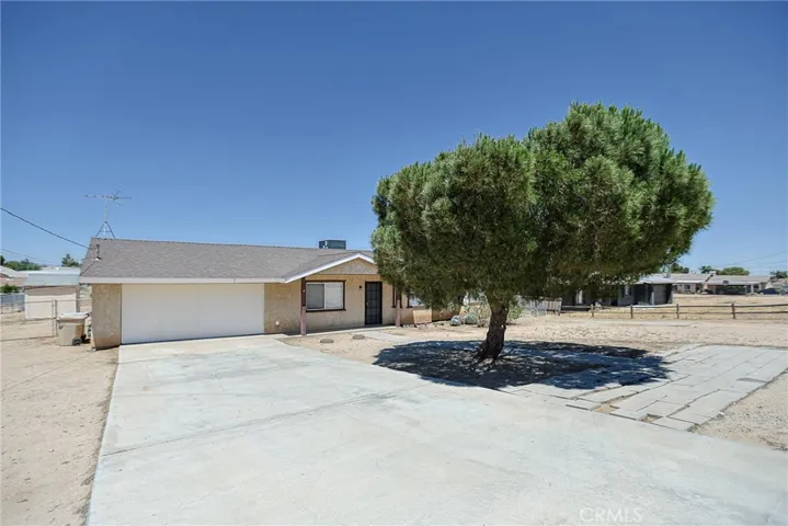 Large driveway