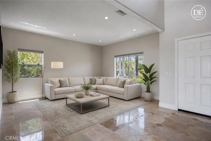 Living Room-virtually staged