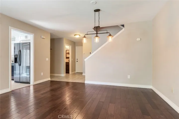 Great room looking into dining area and entry