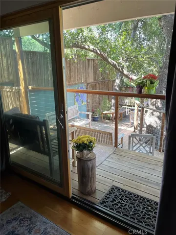 Sliding Door - View to Outdoor Living