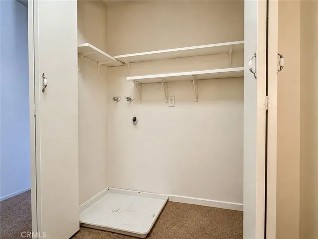 Laundry closet