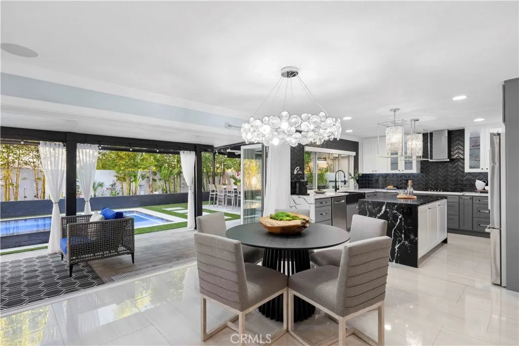 Designer finishes throughout elevate every space of the home
