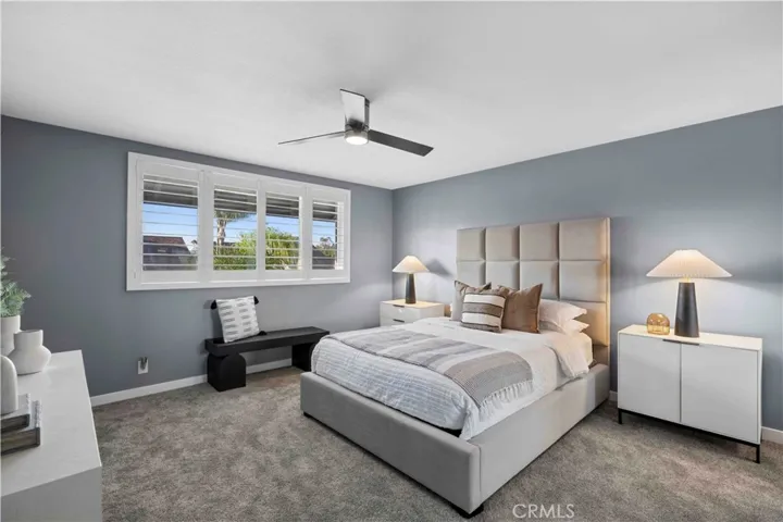Generously sized bedrooms provide flexibility for family, guests, or a home office.