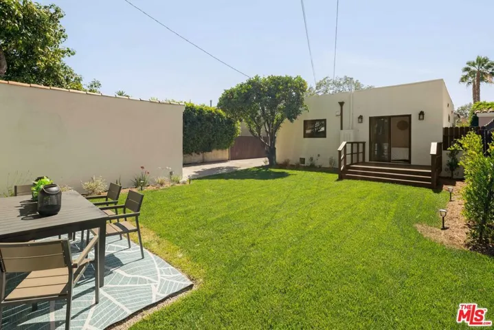 Backyard Seating Area