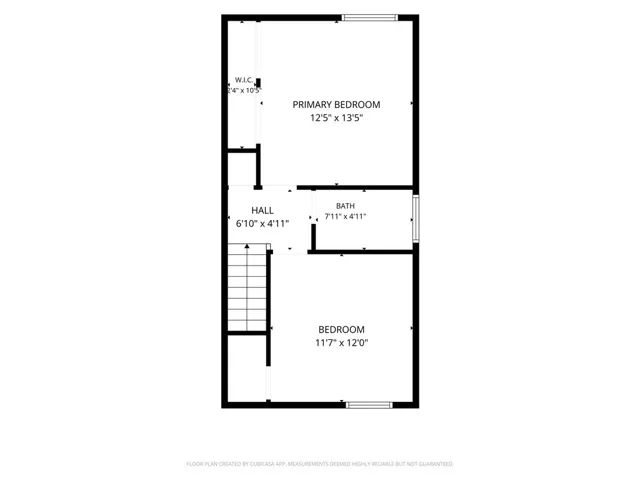 Second floor layout
