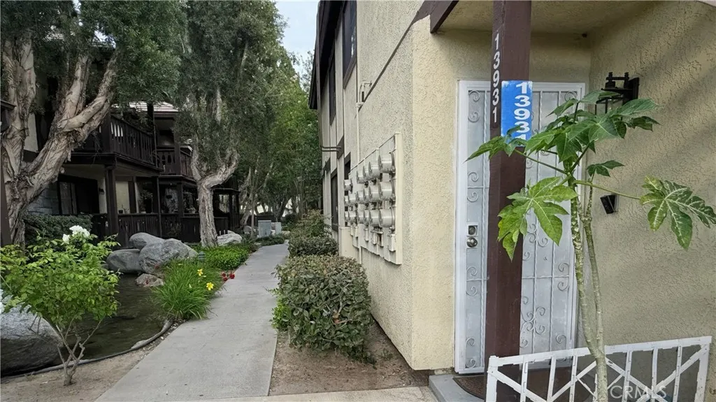 front of the unit