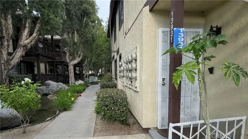 front of the unit
