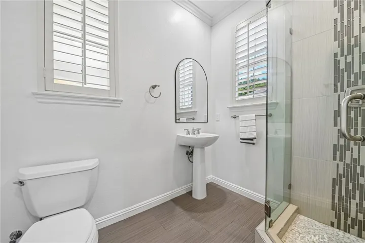 first floor bathroom with shower