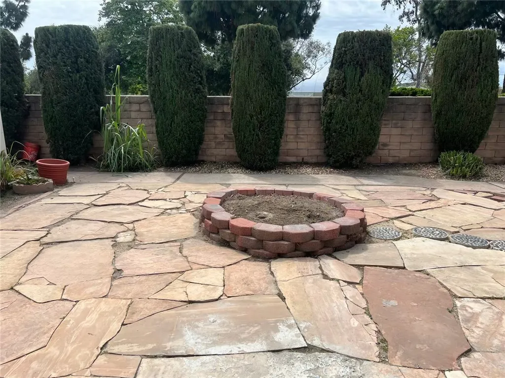 Open patio area