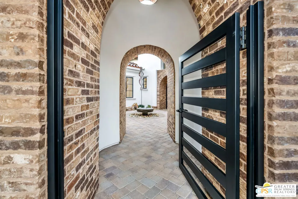 Welcome Gate into Courtyard