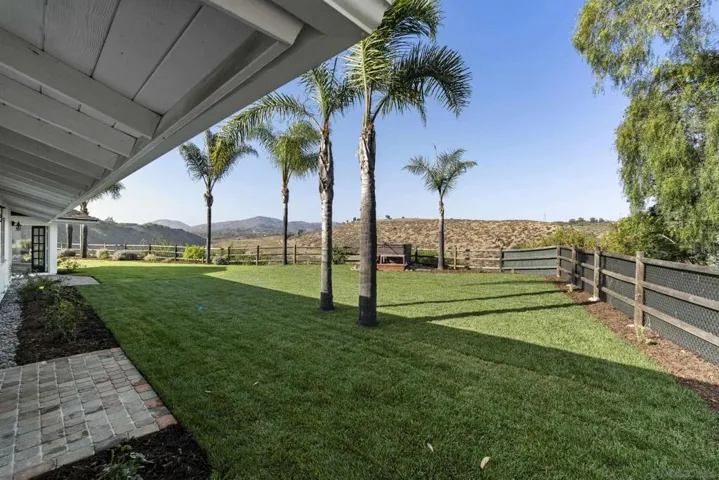 Fenced Backyard