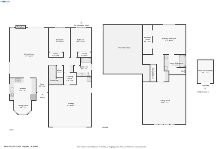 640 Calle Del Prado, Milpitas, California 95035