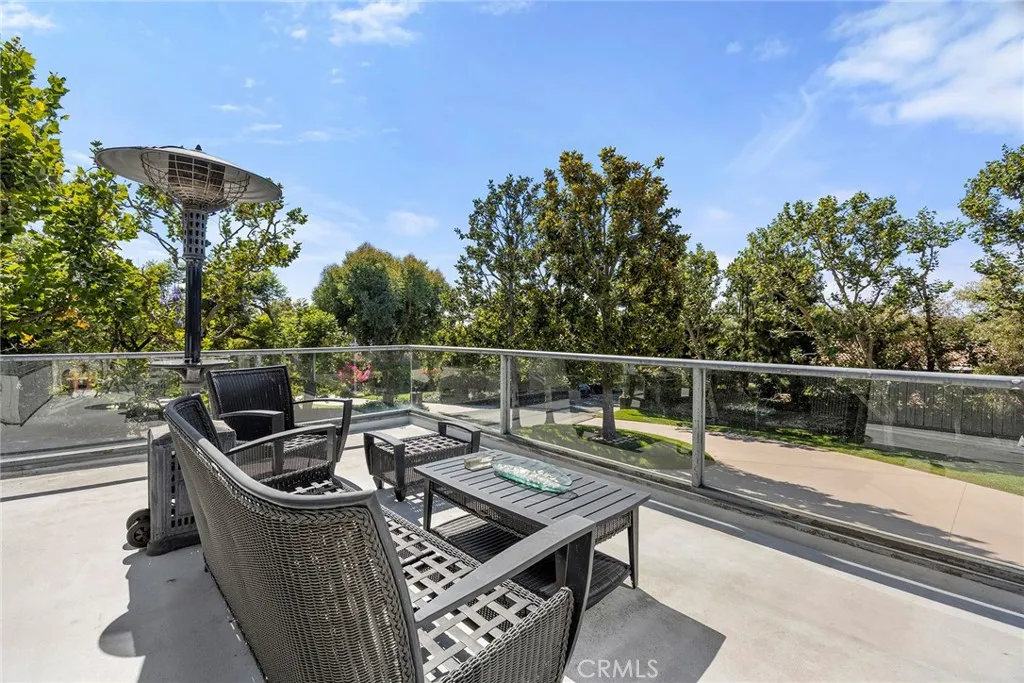 Balcony off of Guest Bedroom and Living Room