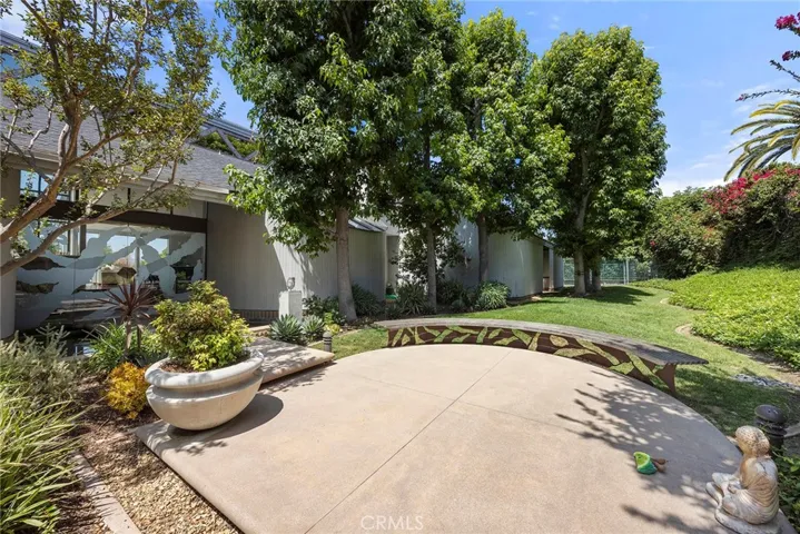 Entry Courtyard to Home