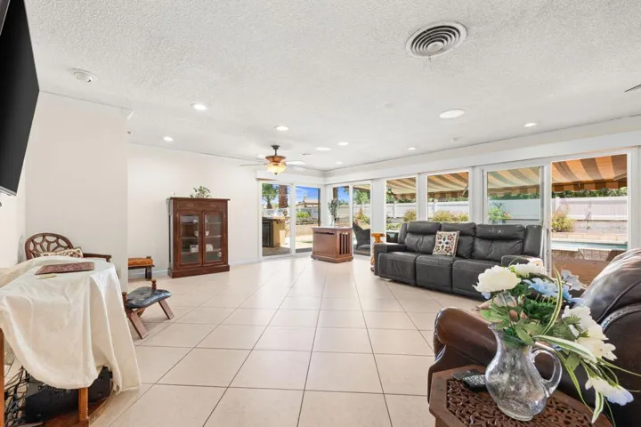 Great Room with Pool View