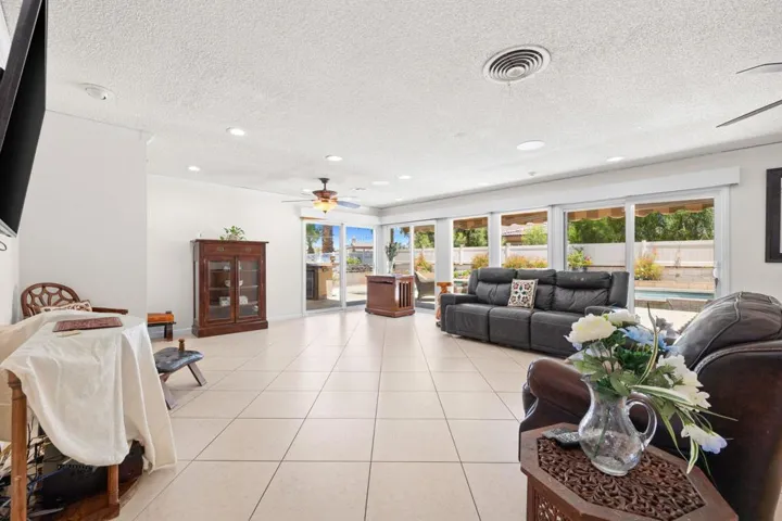 Great Room with Pool View