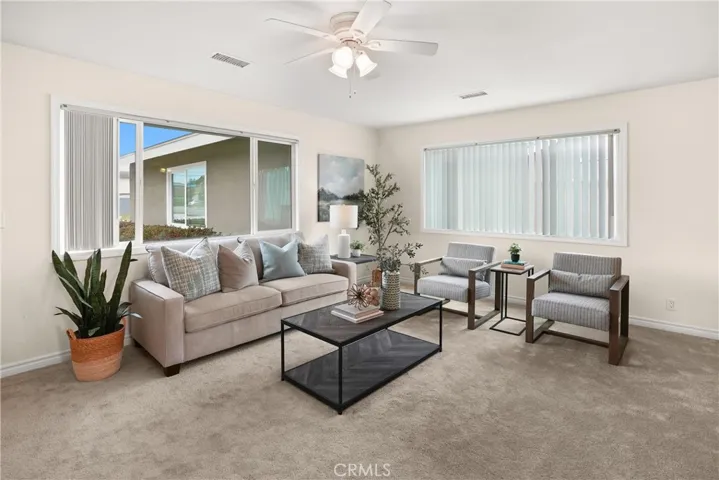 Cozy living room area