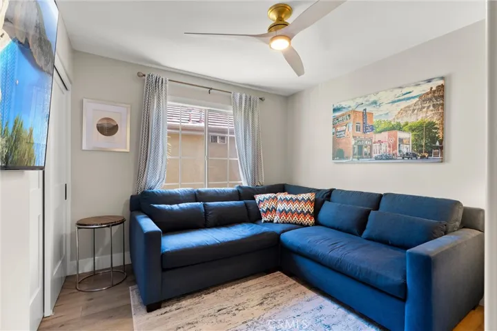Additional upstairs bedroom with natural light