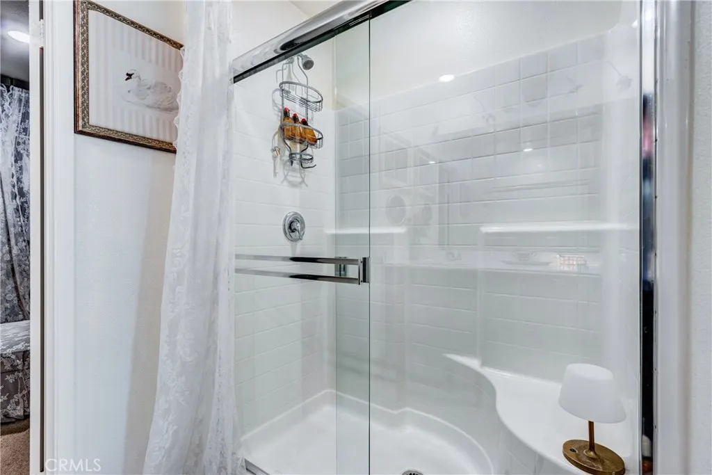 Primary walk-in shower