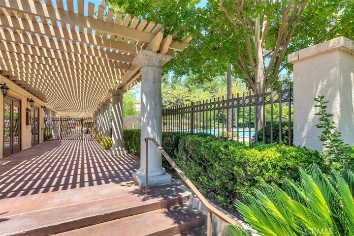 Entrance to one of Paseo Del Sol swimming pools