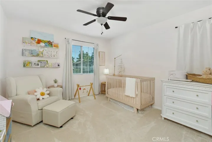 Upstairs front facing secondary bedroom