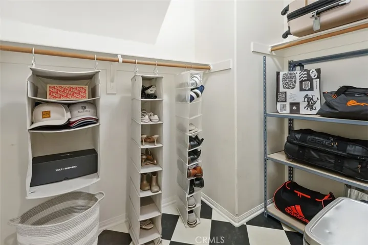Large walk-in storage closet