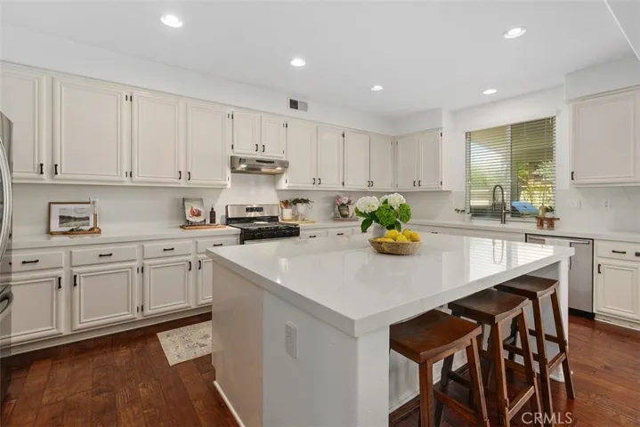 Ample cabinetry