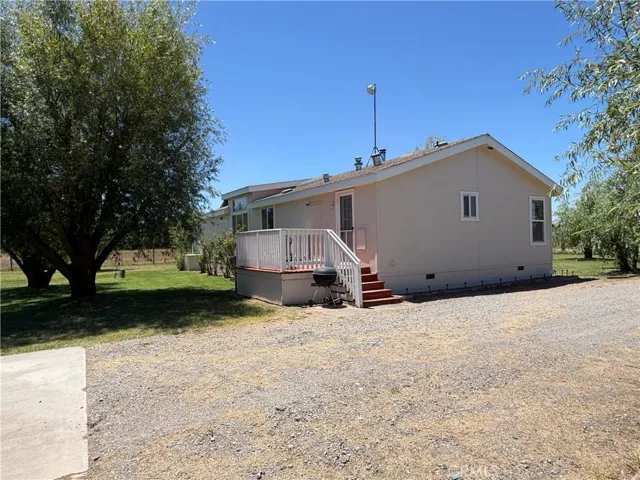 Back porch and entrance