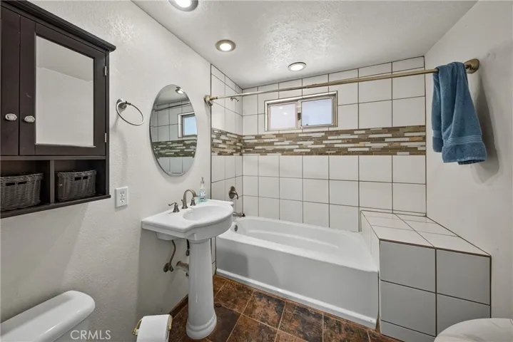Hallway bathroom