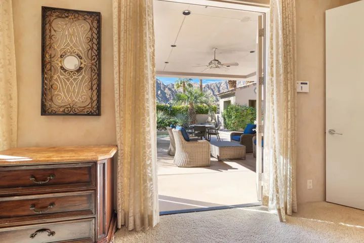 French Doors to Patio