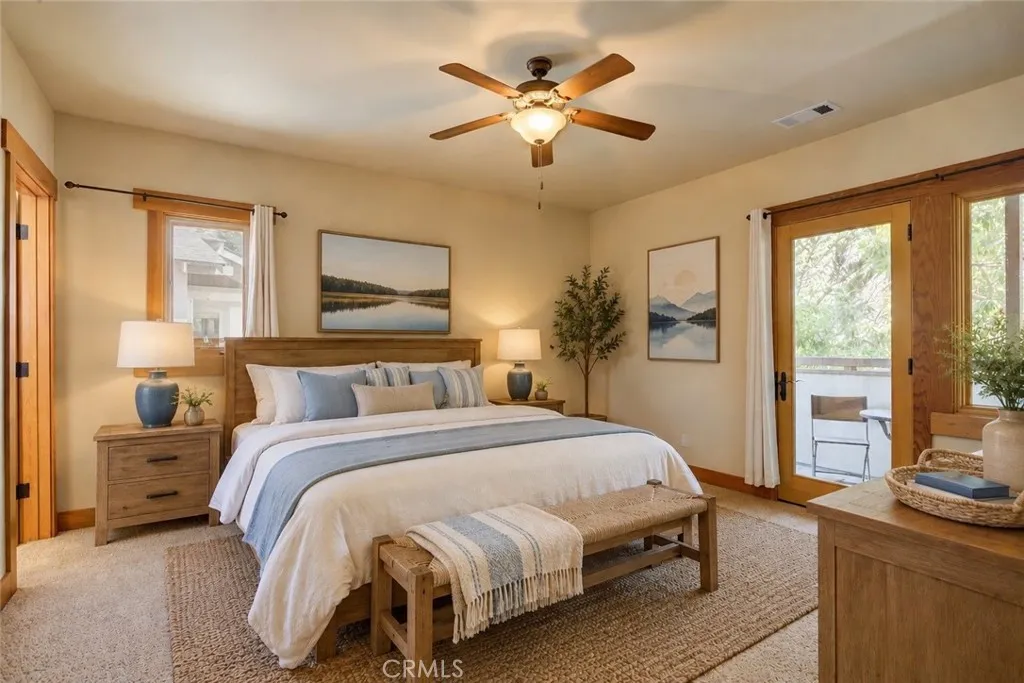 Virtual staging guest bedroom 1