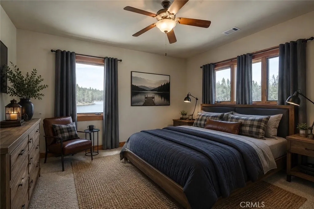 Virtual staging guest bedroom 2