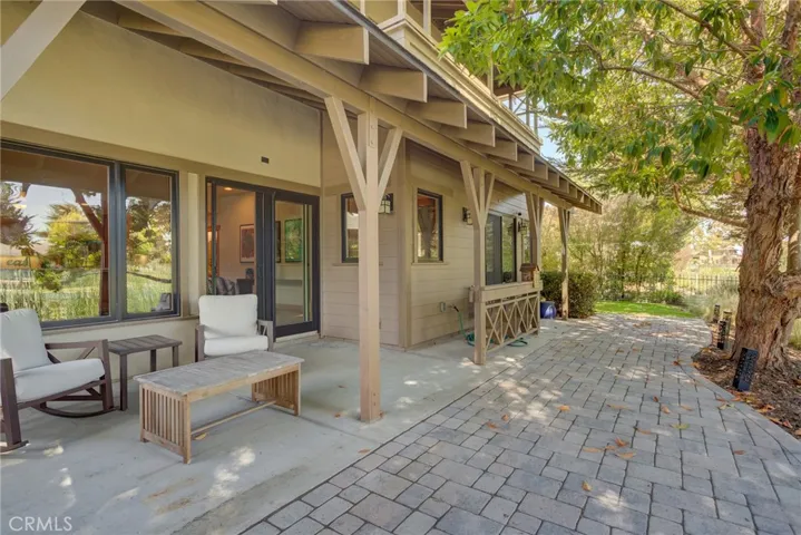 back porch covered patio space