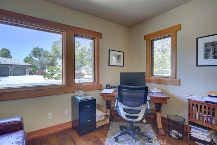 ground floor office windows