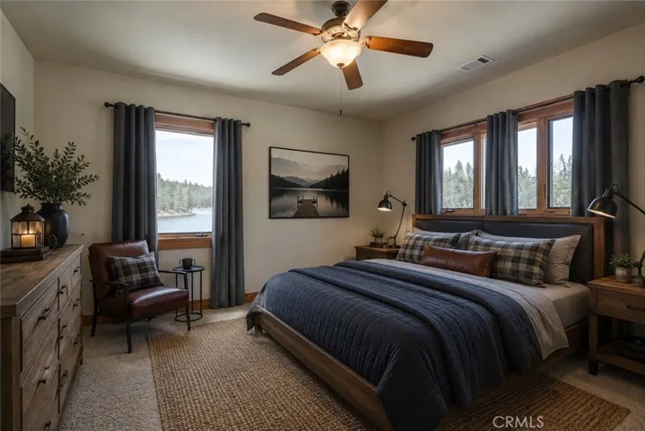 Virtual staging guest bedroom 2