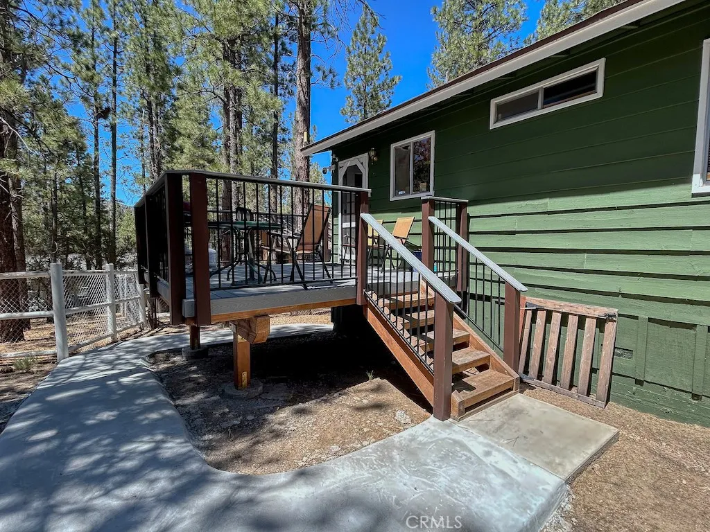Back Deck off Kitchen