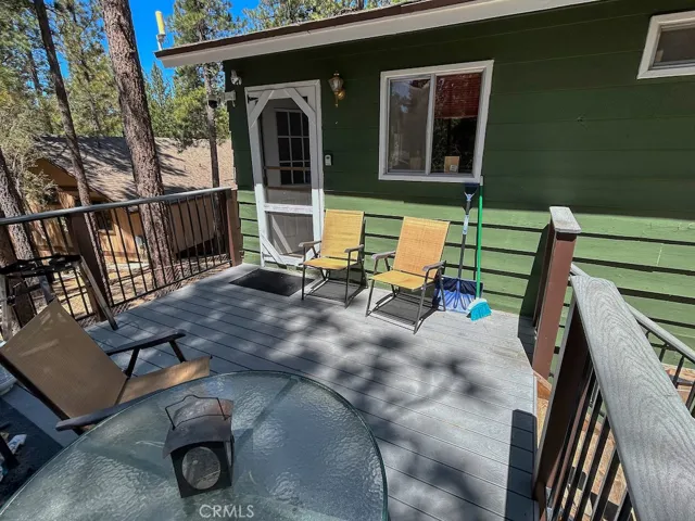 Back Deck off Kitchen