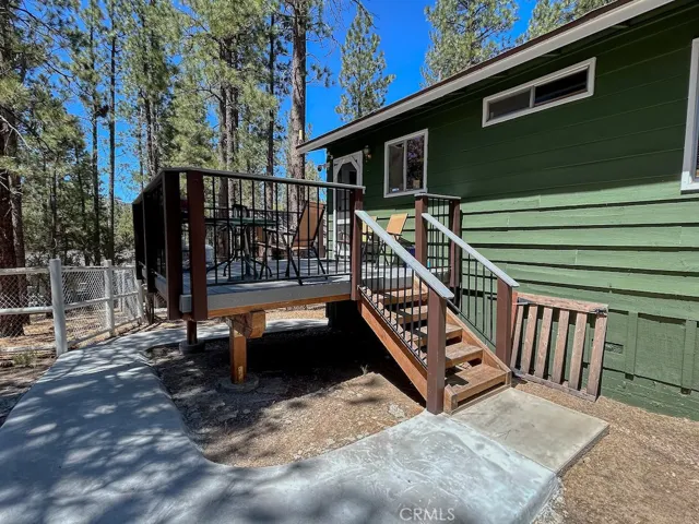 Back Deck off Kitchen