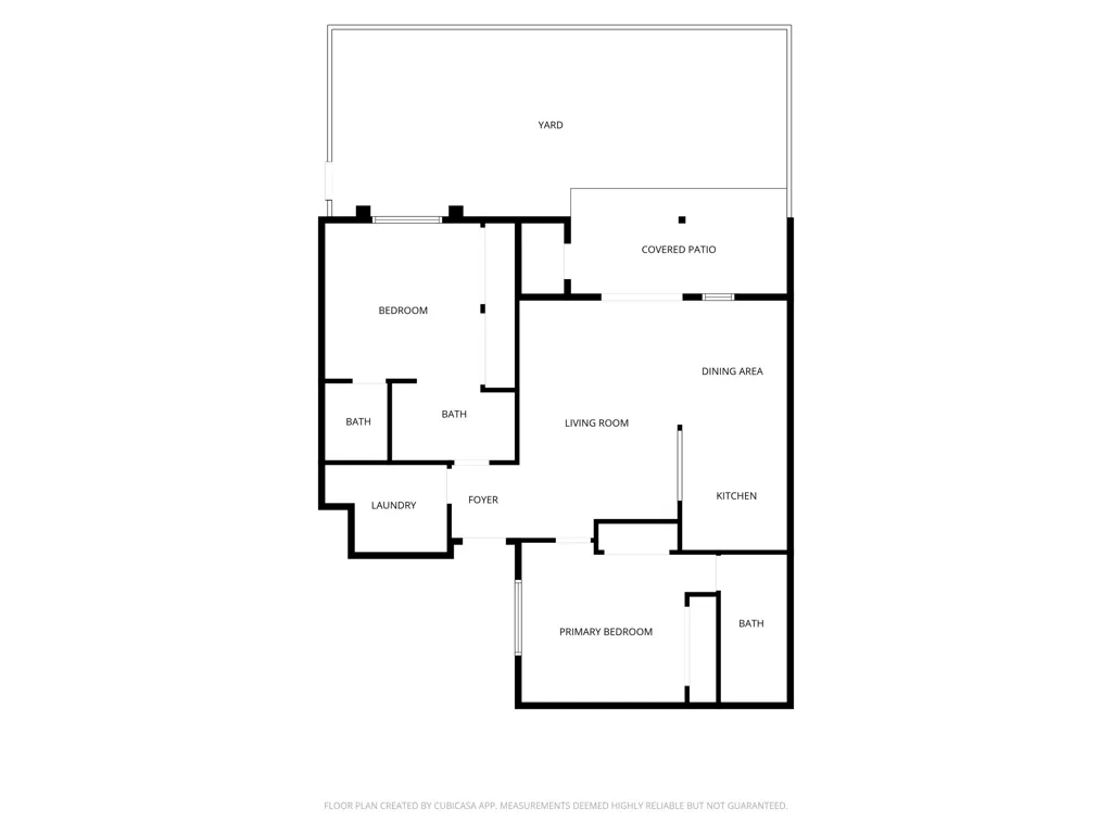 Unit A - 2 bedroom, 2 bath, laundry room and 1 car garage.