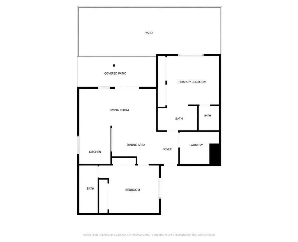 Unit B - 2 bedroom, 2 bath, laundry room and 1 car garage.