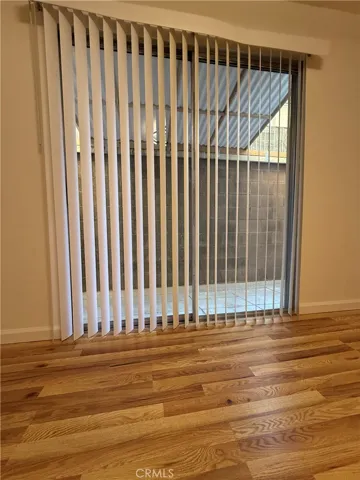Bedroom door to patio