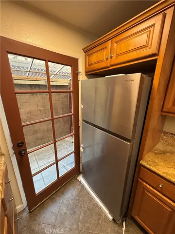 Patio entry